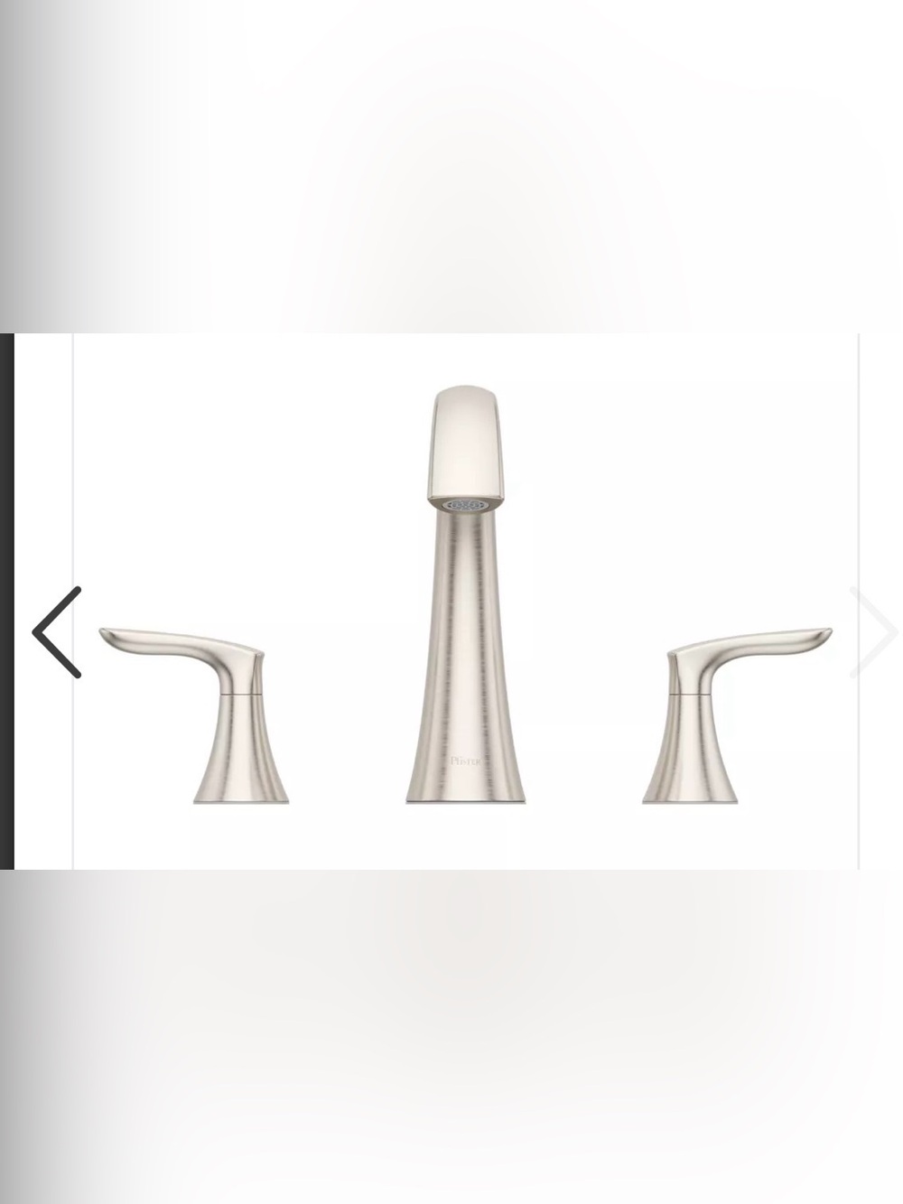 Weller 2-Handle Tub Filler Trim Kit in Brushed Nickel (Valve Not Included)